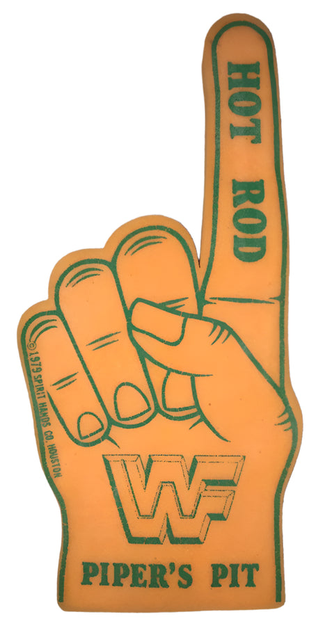 Rowdy Roddy Piper finger foam Foam PWcatalog