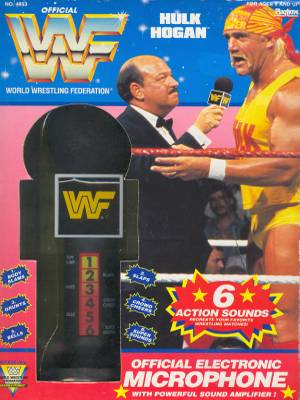 WWF Microphone Hulk Hogan PWcatalog