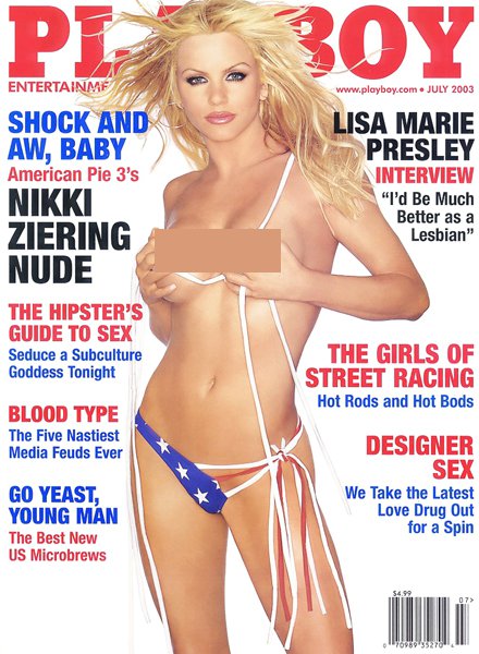Playboy  July 2003