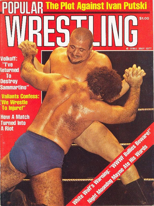 Popular Wrestling May 1977 Magazine PWcatalog