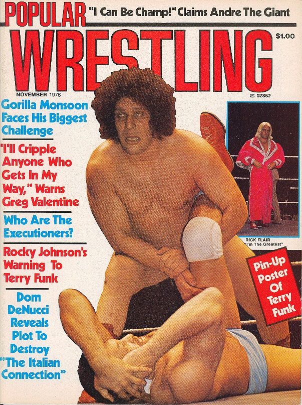 Popular Wrestling November 1976 Magazine PWcatalog