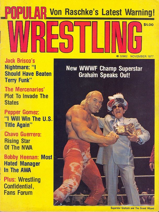 Popular Wrestling November 1977 Magazine PWcatalog