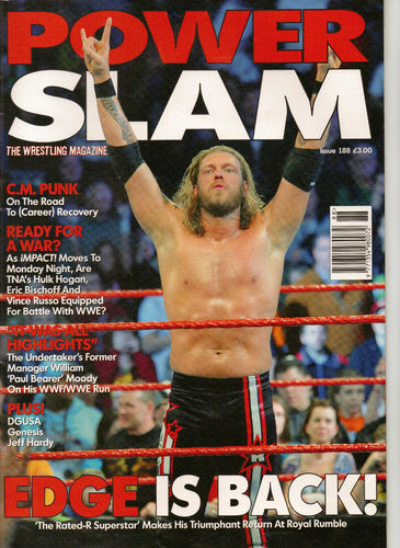 Power Slam Volume 188 March 2010 Magazine PWcatalog