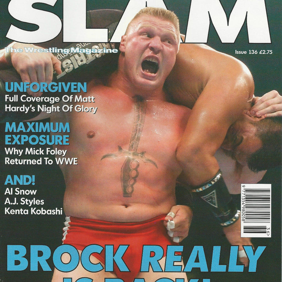 Power Slam Volume 136 November 2005 Magazine PWcatalog