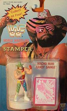 Pressers International Stamper 1991 Macho King Randy Savage PWcatalog