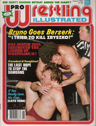 Pro Wrestling Illustrated August 1980 Magazine PWcatalog