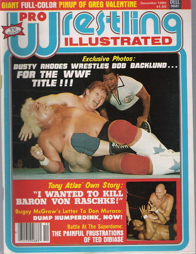 Pro Wrestling Illustrated December 1980 Magazine PWcatalog