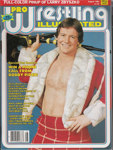 Pro Wrestling Illustrated August 1983 Magazine PWcatalog