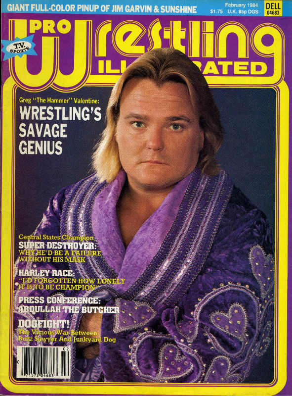 Pro Wrestling Illustrated February 1984 Magazine PWcatalog