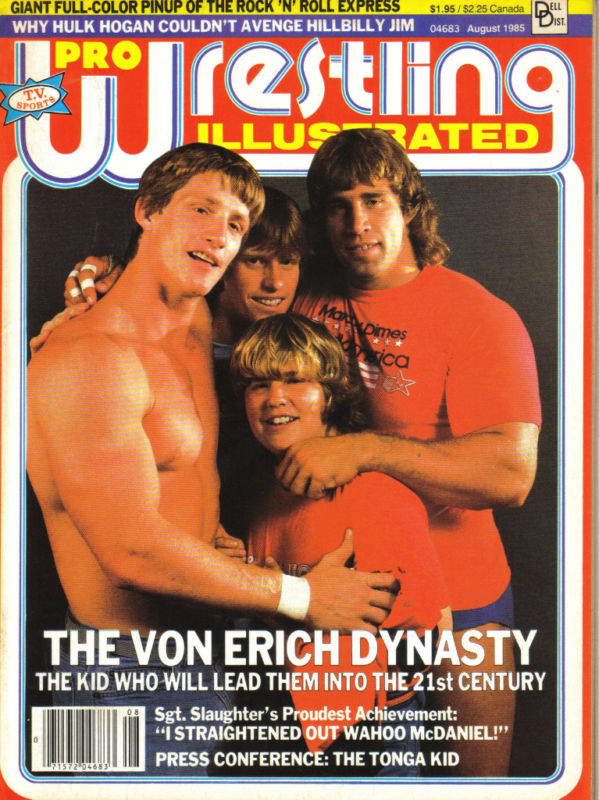Pro Wrestling Illustrated August 1985 Magazine PWcatalog