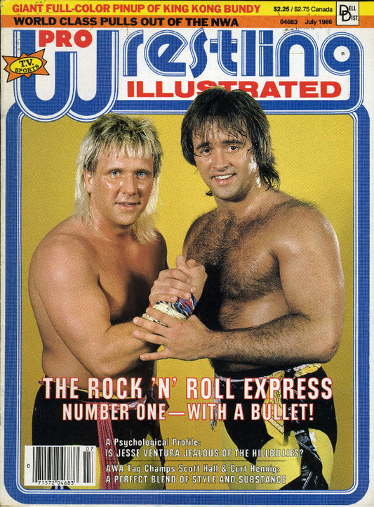 Pro Wrestling Illustrated July 1986