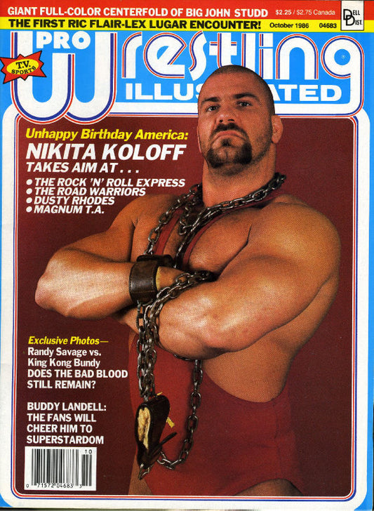 Pro Wrestling Illustrated October 1986