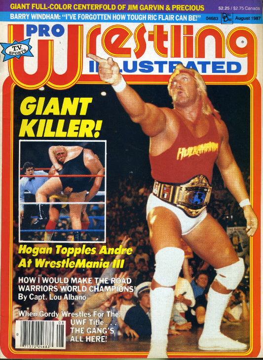 Pro Wrestling Illustrated August 1987