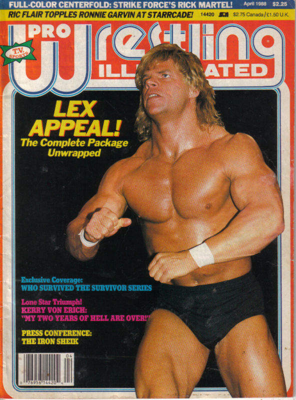 Pro Wrestling Illustrated April 1988 Magazine PWcatalog