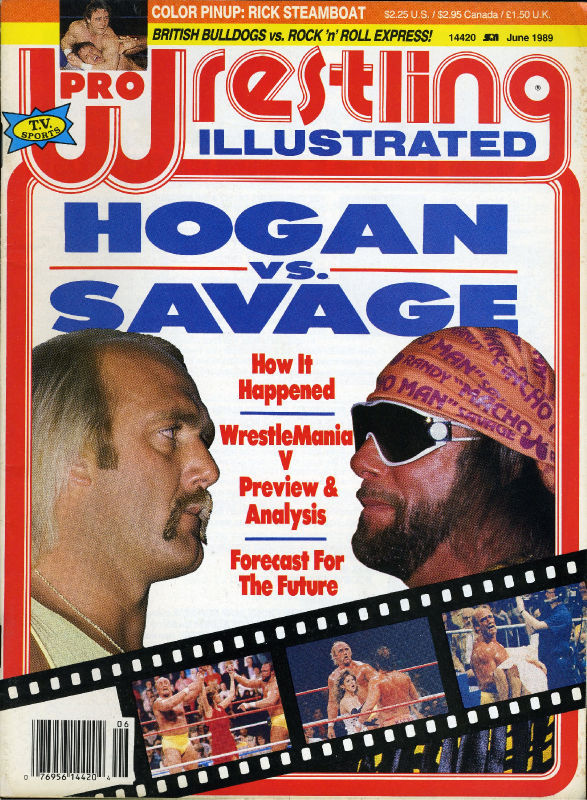 Pro Wrestling Illustrated June 1989 Magazine PWcatalog
