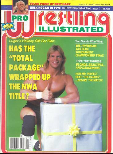 Pro Wrestling Illustrated February 1990 Magazine PWcatalog
