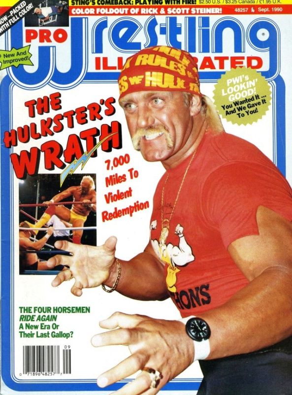 Pro Wrestling Illustrated September 1990 Magazine PWcatalog