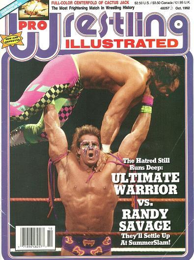 Pro Wrestling Illustrated October 1992 Magazine PWcatalog