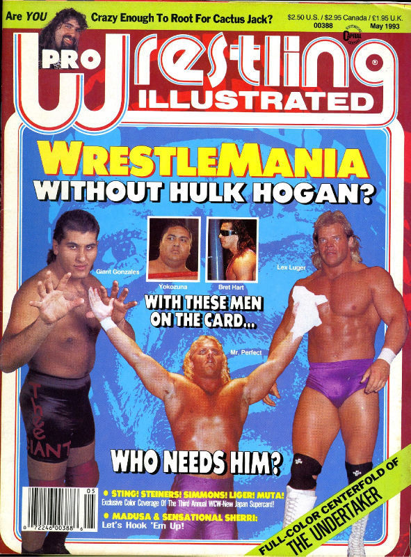 Pro Wrestling Illustrated May 1993 Magazine PWcatalog