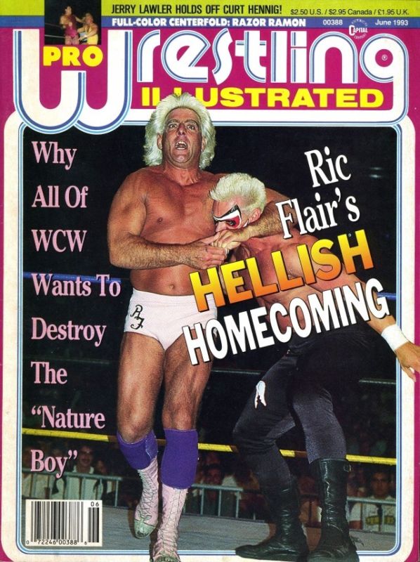 Pro Wrestling Illustrated June 1993 Magazine PWcatalog