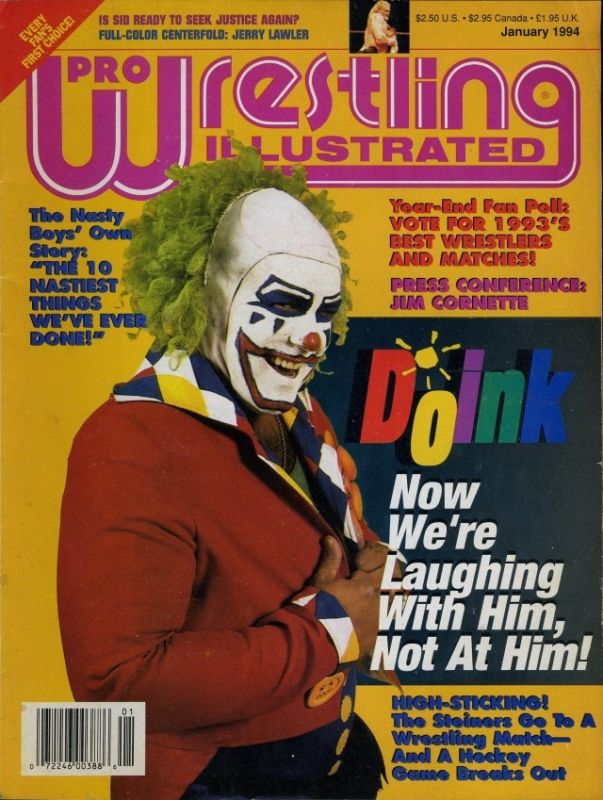 Pro Wrestling Illustrated January 1994 Magazine PWcatalog