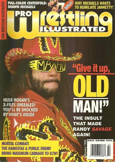 Pro Wrestling Illustrated February 1996 Magazine PWcatalog