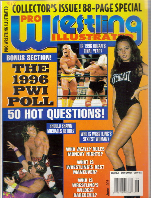 Pro Wrestling Illustrated June 1996
