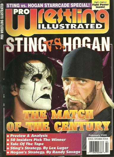 Pro Wrestling Illustrated February 1998 Magazine PWcatalog