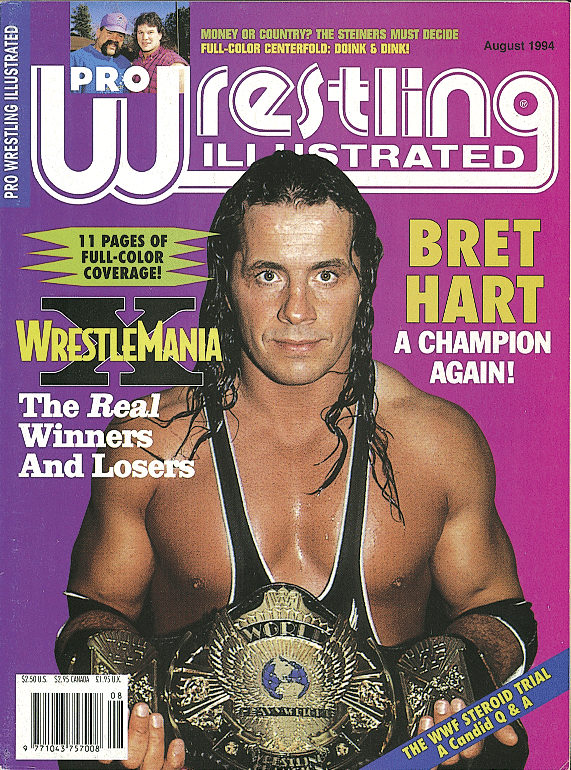 Pro Wrestling Illustrated August 1994 Magazine PWcatalog