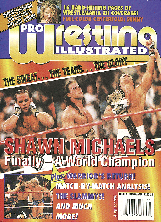 Pro Wrestling Illustrated August 1996 Magazine PWcatalog