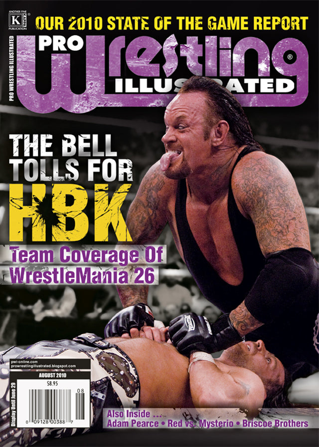Pro Wrestling Illustrated August 2010 Magazine PWcatalog