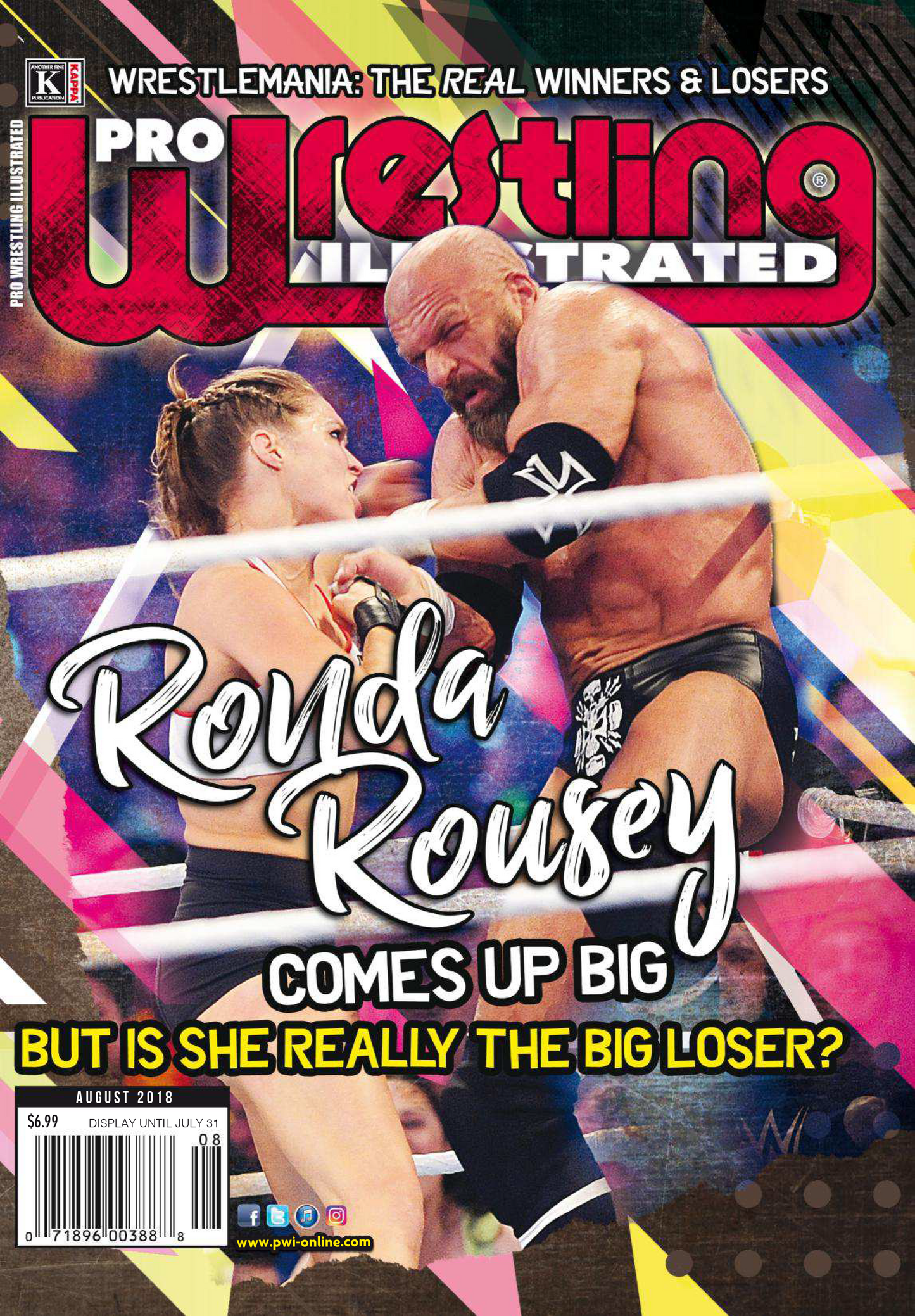 Pro Wrestling Illustrated  August 2018