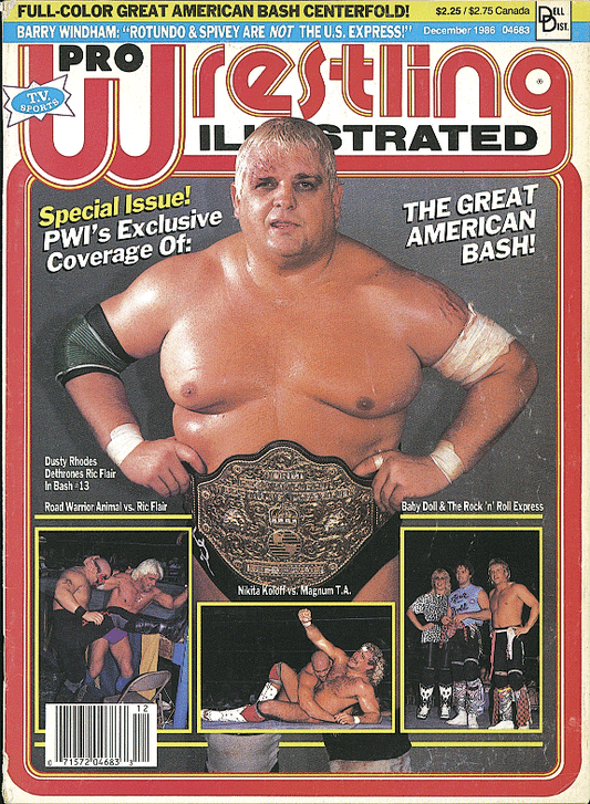 Pro Wrestling Illustrated  December 1986