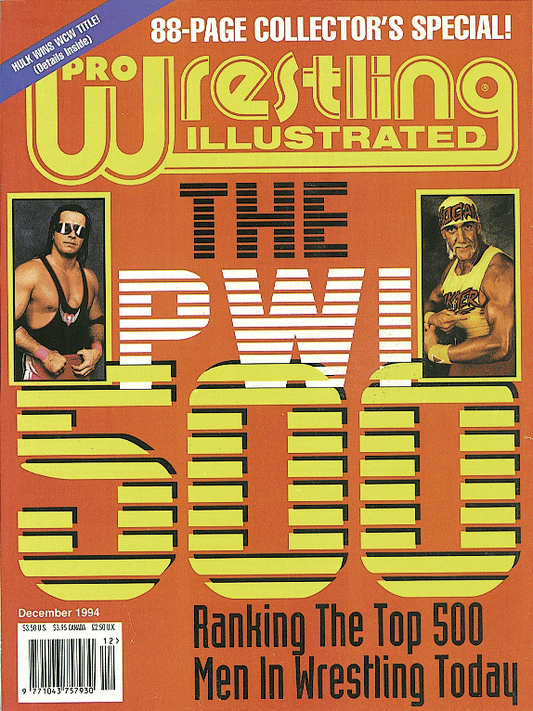 Pro Wrestling Illustrated December 1994 Magazine PWcatalog