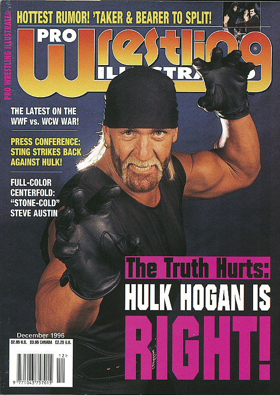 Pro Wrestling Illustrated December 1996 Magazine PWcatalog