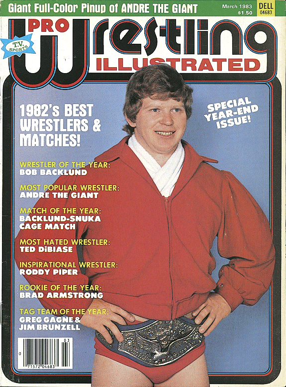 Pro Wrestling Illustrated March 1983 Magazine PWcatalog