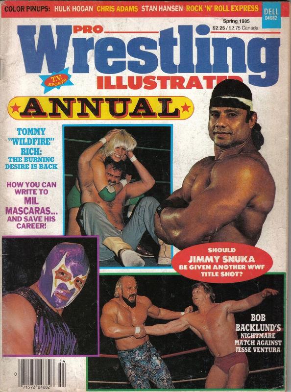 Pro Wrestling Illustrated Spring 1985 Magazine PWcatalog