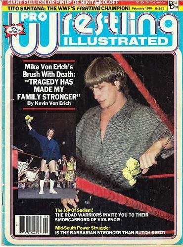 Pro Wrestling Illustrated February 1986 Magazine PWcatalog