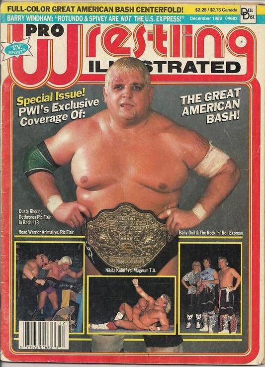 Pro Wrestling Illustrated December 1986