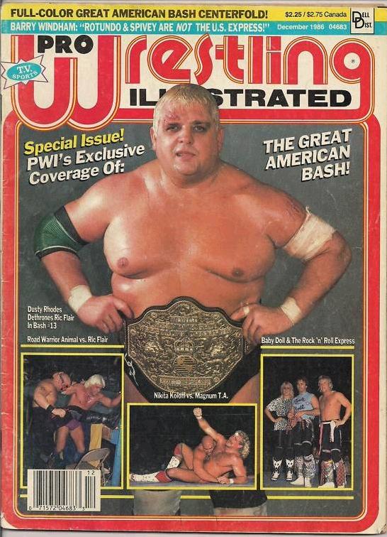 Pro Wrestling Illustrated December 1986 Magazine PWcatalog