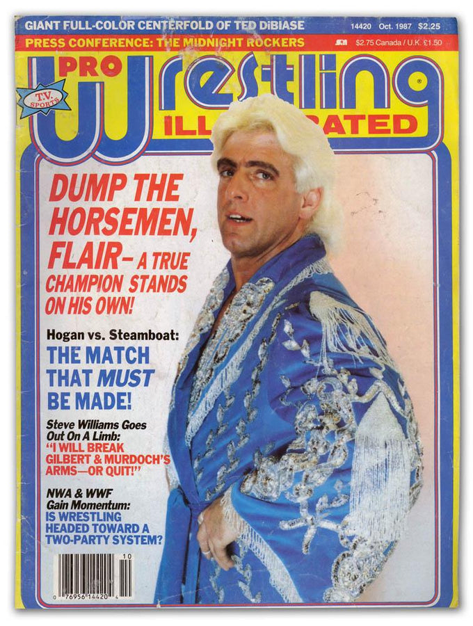 Pro Wrestling Illustrated October 1987 Magazine PWcatalog