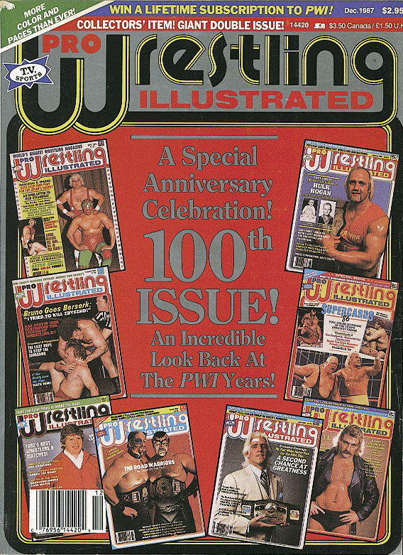 Pro Wrestling Illustrated December 1987 Magazine PWcatalog