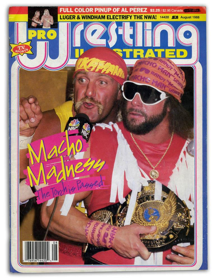 Pro Wrestling Illustrated August 1988 Magazine PWcatalog