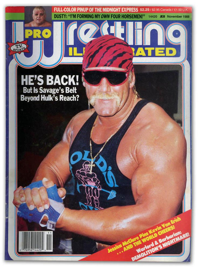 Pro Wrestling Illustrated November 1988 Magazine PWcatalog