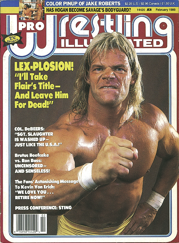 Pro Wrestling Illustrated February 1989 Magazine PWcatalog