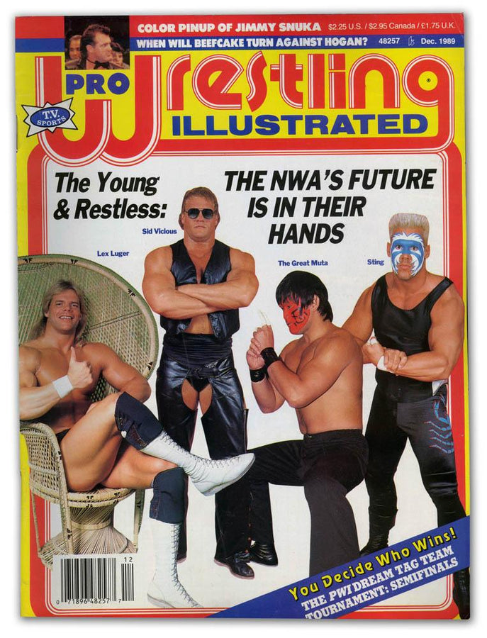 Pro Wrestling Illustrated December 1989 Magazine PWcatalog