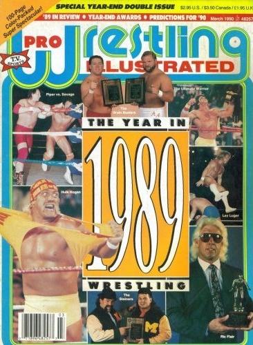 Pro Wrestling Illustrated March 1990 Magazine PWcatalog