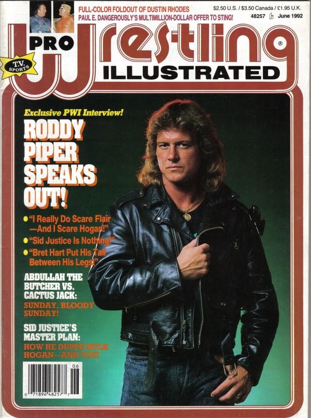 Pro Wrestling Illustrated June 1992 Magazine PWcatalog