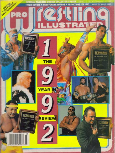 Pro Wrestling Illustrated March 1993
