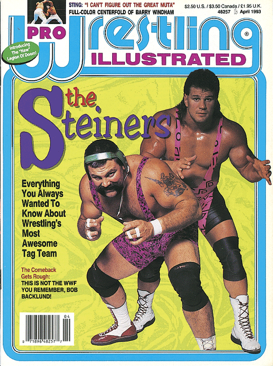 Pro Wrestling Illustrated April 1993